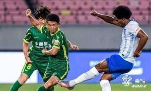 张玉宁进球，两队各罚一人，北京国安1-3爆冷不敌天津津门虎