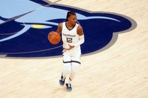 莫兰特未满23岁连续2场共得到至少98分 NBA历史第3人！